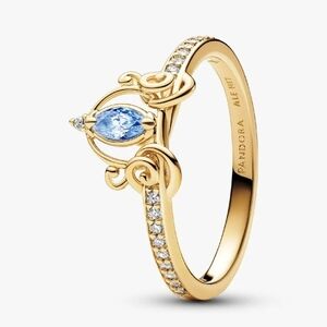 Pandora Disney Cinderella's Carriage Ring14k gold plating 163059C01